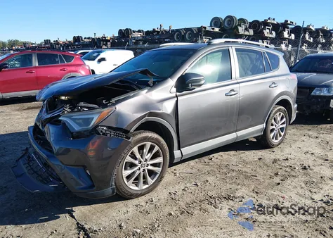 2016 Toyota Rav4 Limited z USA, uszkodzony, nr VIN 2T3YFREV4GW300852